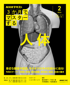 おとなの学びシリーズ NHK3か月でマスターする 人体 2026年2月号